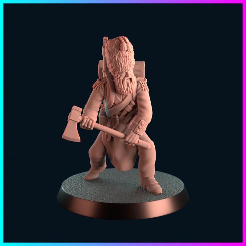 Napoleonic Dread French Sapeur