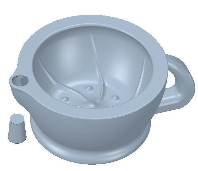 Shaving Lather Scuttle