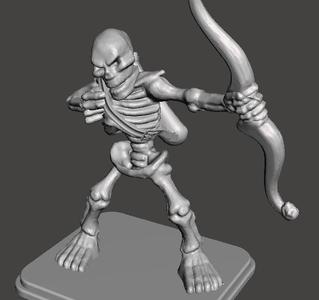 Heroquest - Skeleton archer