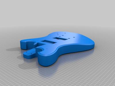 patriciokeogan Guitar Body Right Handed