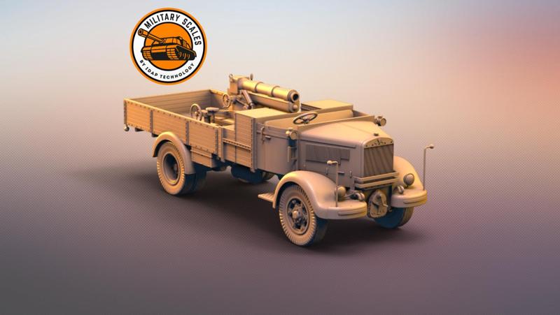 Lancia 3Ro Howitzer 100 mm