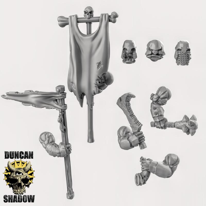 Ogre Command kit (Pre Supported)