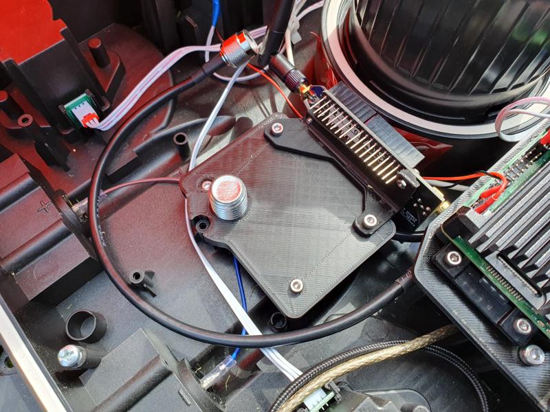 OpenMower survey GPS antenna mount