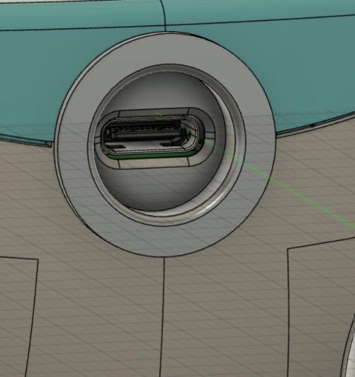 Mounting bracket for Olyu Usb-C