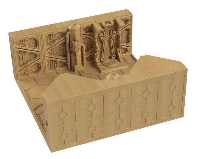 Not Borg Cube - 3-way Corridor #2