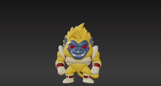 Great Ape Baby Funko Fan Art - Dragon Ball GT