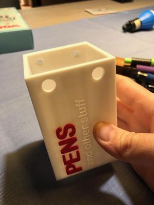 Pen-box (holder) for pencils and other stuff