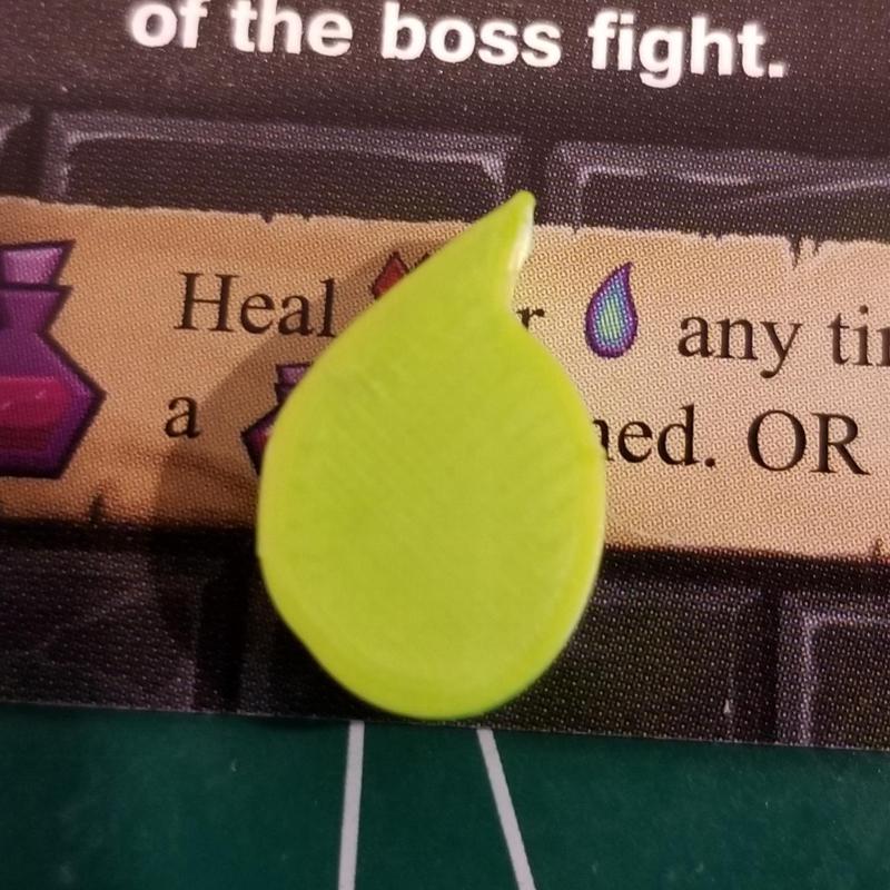Poison Token for One Deck Dungeon