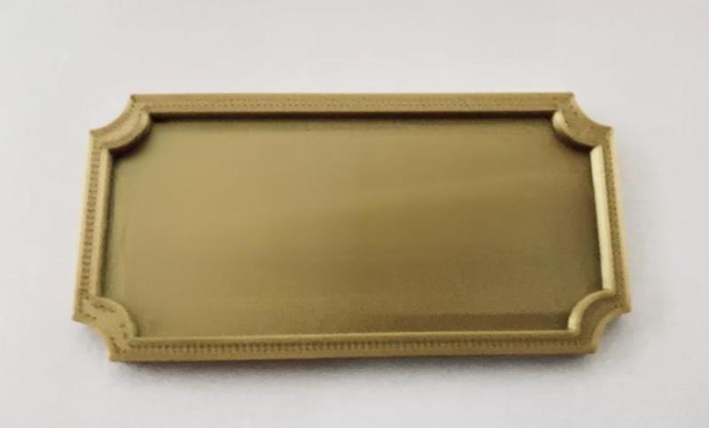 Blank Name Tag