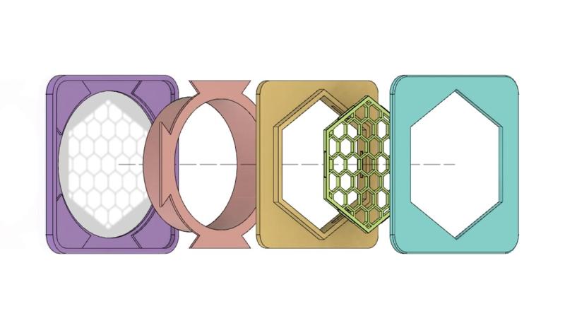 Original Prusa Enclosure (OPE) Magnetic Exhaust Port System (No MMU Needed)