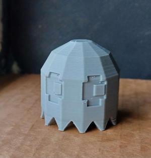 Low Poly Ghost from Pac-Man