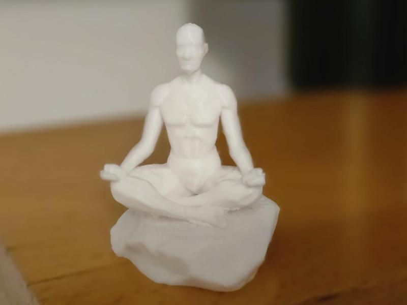 MEDITATING YOGA FIGURE