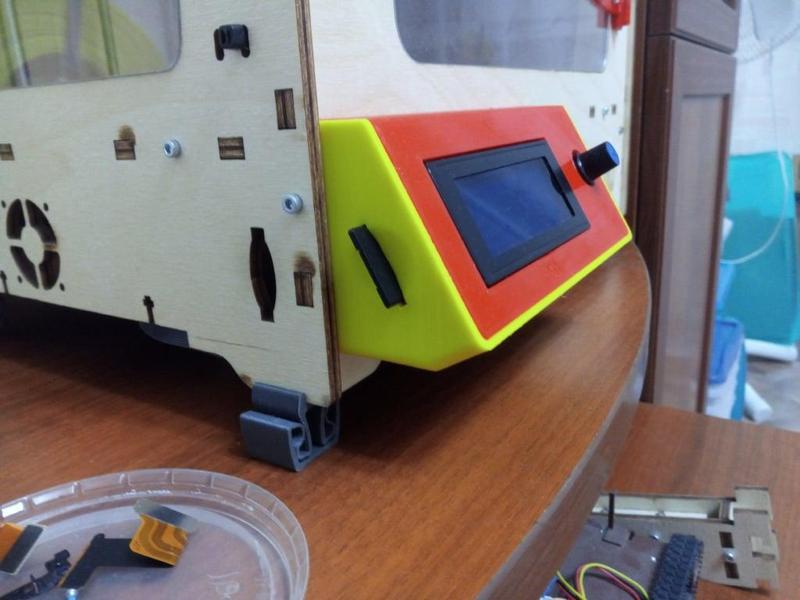 UlTi 3d printer display housing