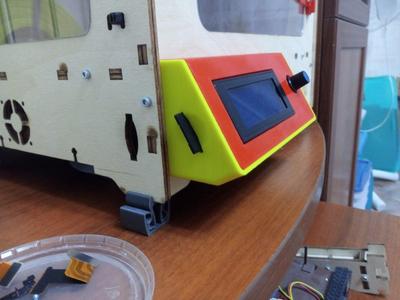 UlTi 3d printer display housing