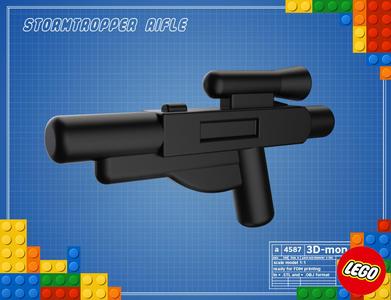 Stormtrooper rifle – LEGO Star Wars Blaster