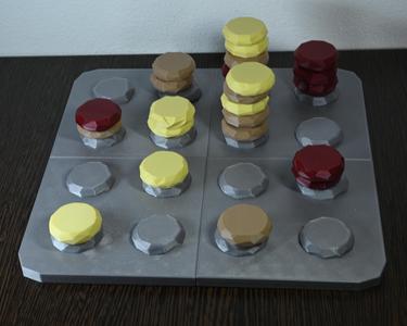 Stratstone - low poly board game