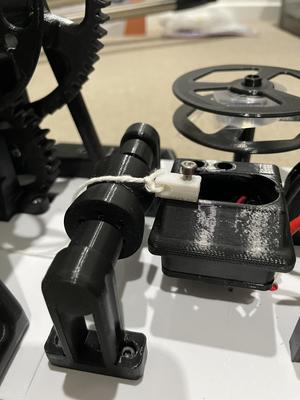 PET Machine Filament to String Attachment