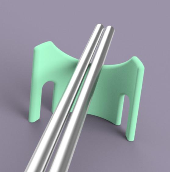 The everywhere chop stick bowl rest