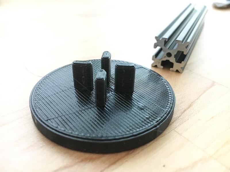 OpenBeam / MakerBeamXL Wide Round Foot