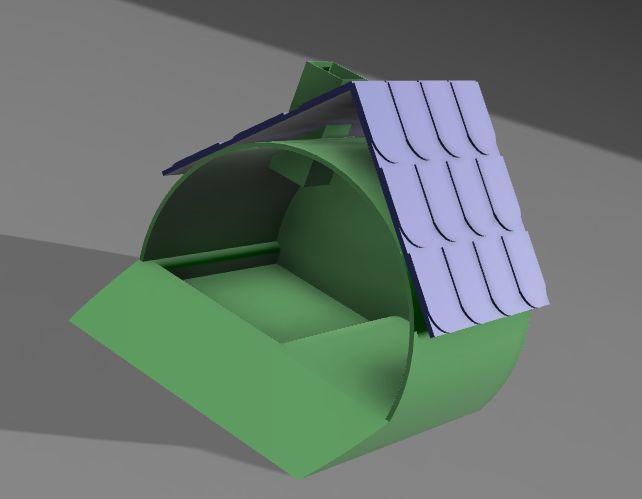 small house for snail