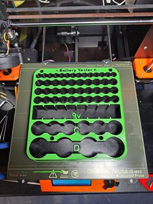 Battery Holder With Screwdriver Holder