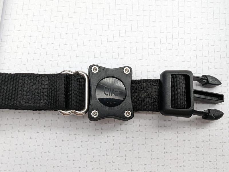 Robust Pet Tag Tracker with Tile Sticker