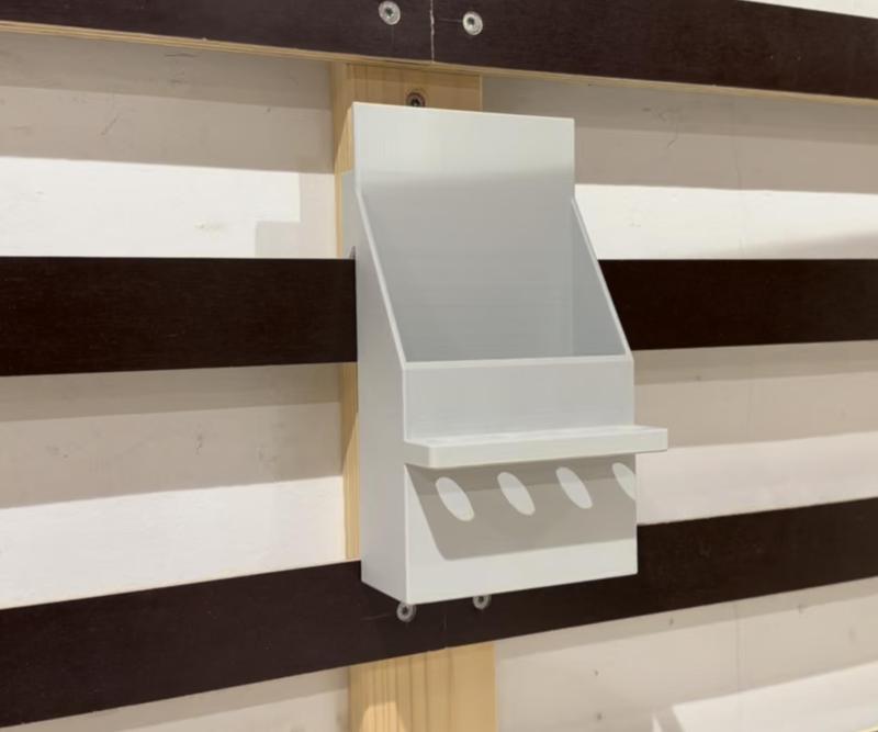 Stifthalter und Zettelbox für French Cleat
