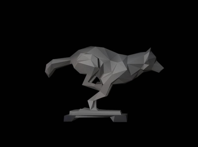 Wolf 0114s - LowPoly