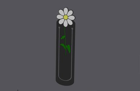 Daisy Flower - Bookmark v1