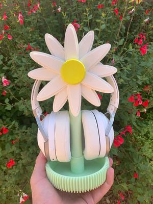 Sunflower Daisy Headphone Stand