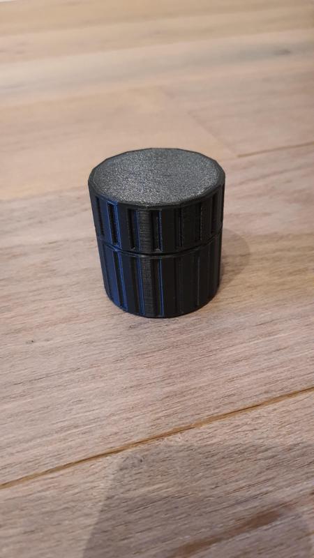 container with screw cap