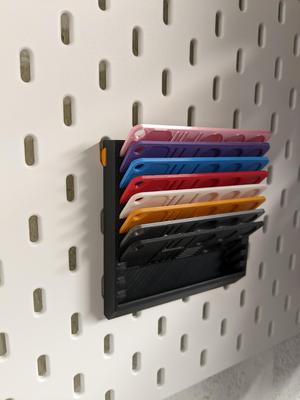 Simple Swatch Display for SKADIS Dovetail System