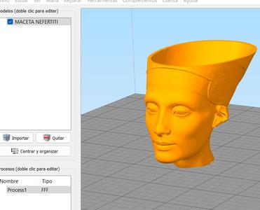 Nefertiti pot