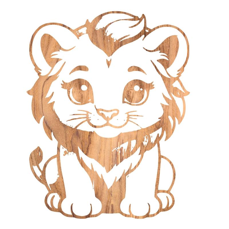 Cute Lion Home Decor Wall Art No.2