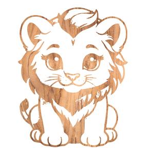 Cute Lion Home Decor Wall Art No.2