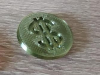 Shopping cart coin Dollar sign