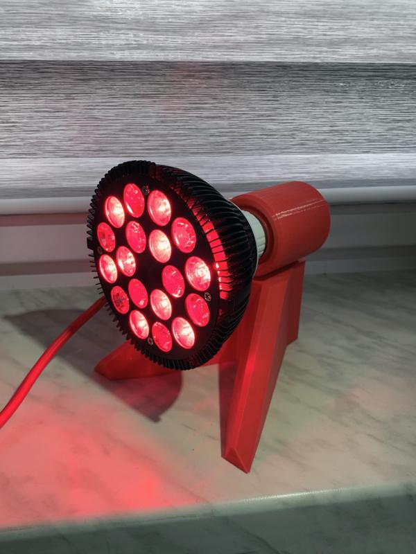 Horizontal Lamp for 4cm socket