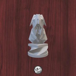 Requiem Mastiff - LowPoly - Bust - Head - Perfect Design - Easy Print - Decor - SoliDRawinGS0314