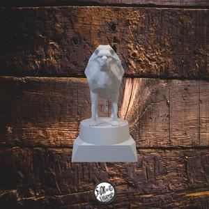 Lion L39 - LowPoly - Bust - Full - Perfect Design - Easy Print - Decor - SoliDRawinGS0432
