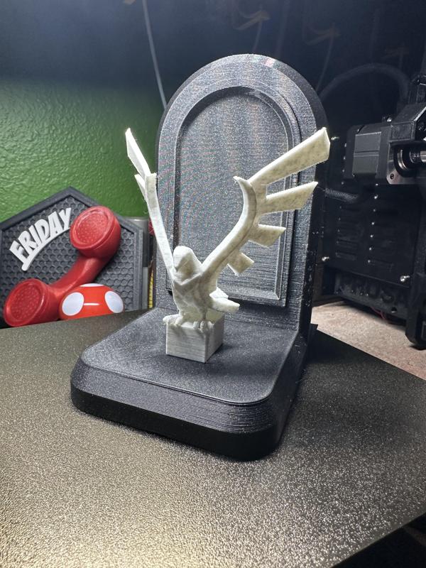 Customizable Bookend Base: Add your own figure
