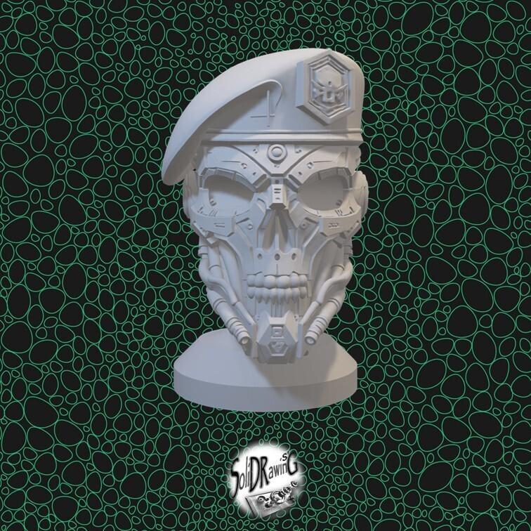 Steel Soldier Skull - SoliDRawinGs C (74)