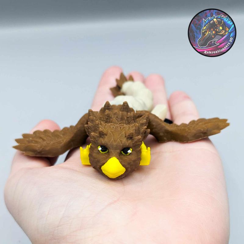 Baby Flexi Griffin Keychain
