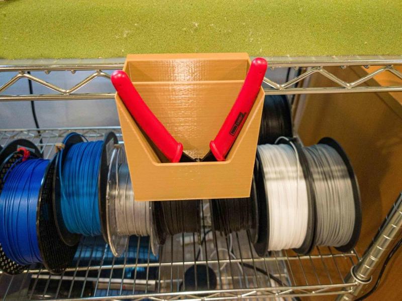 Wire rack Hanging Box + Tool holder