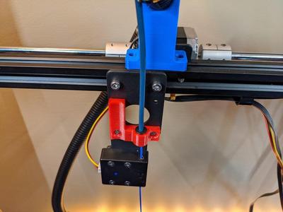 Ender 5 Plus filament bracket for Micro Swiss DD kit