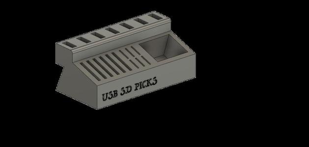 USB SD & PICK Holder