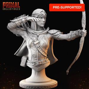 Elf - Azel Bust (Dungeons and Dragons | Hero Quest)