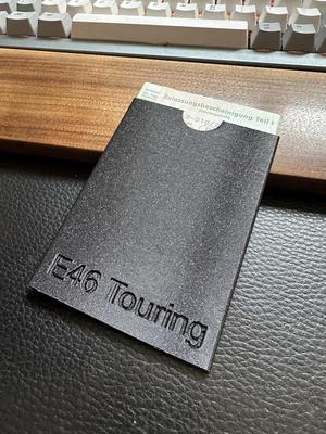 Case for German Vehicle Documents - Fahrzeugschein Hülle