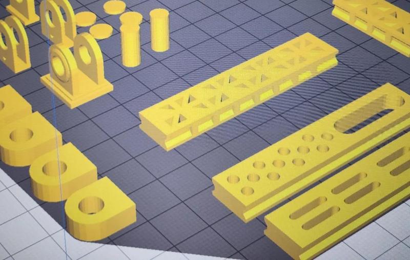 Modular Build Parts: Beam Supports and Ends