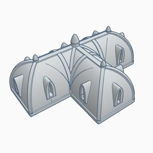 Gothic Domed Rooftop 2