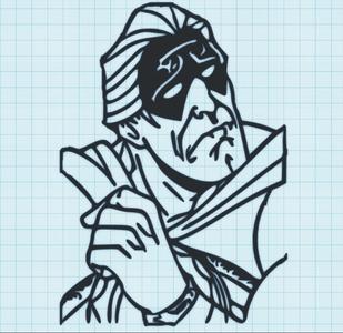 CAPTAIN SUNSHINE - VENTURE BROS - WALL ART